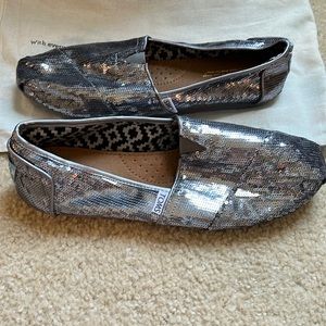 New Toms sparkle shoes